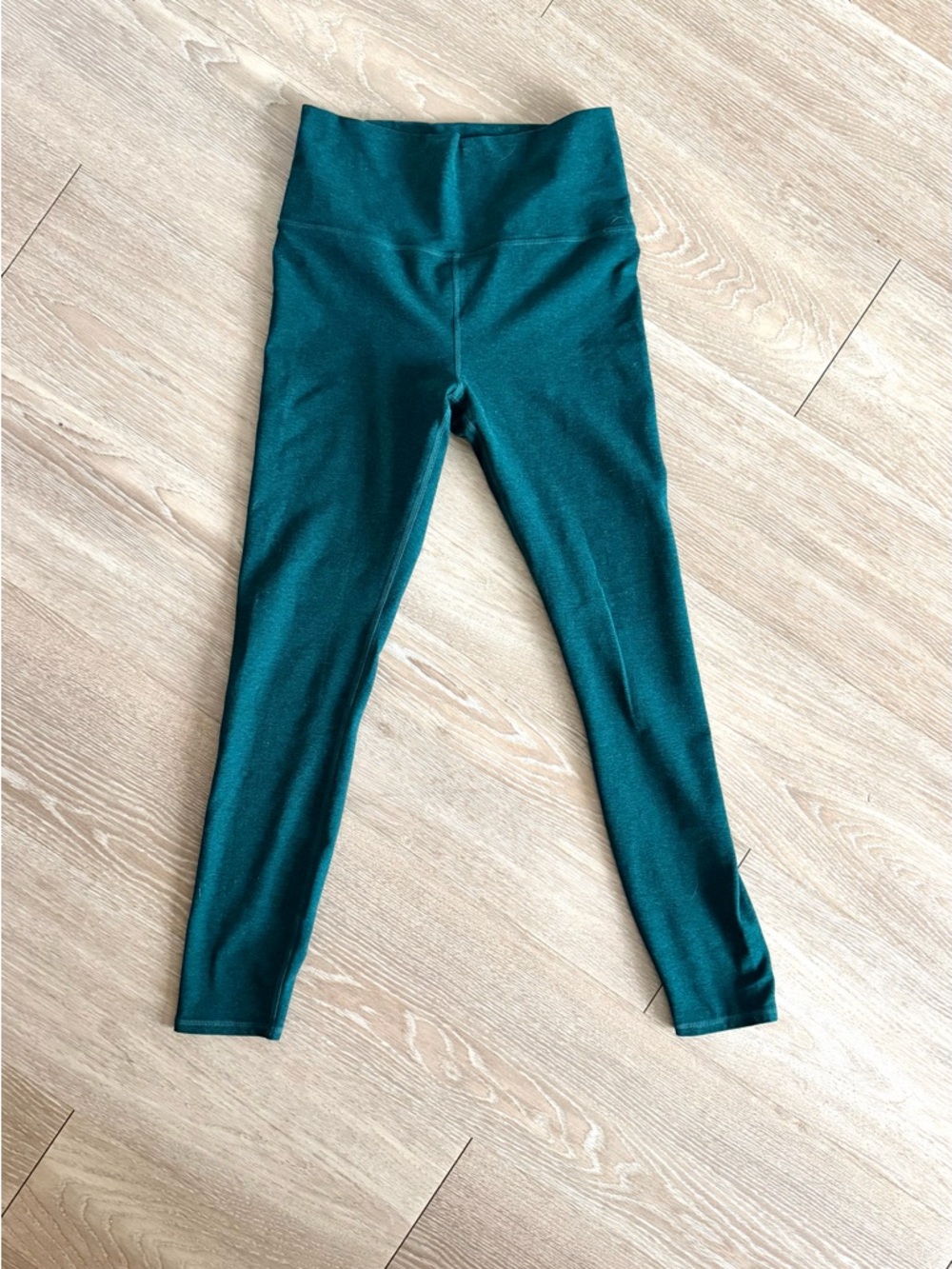 Vuori Clean Elevation Legging - Heather Teal - Picture 4 of 6